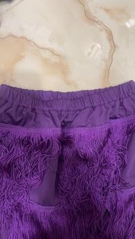 Product Review of Váy Tua Rua Phẳng Khiêu Vũ Latin, Màu Đỏ Và Đen, Dành Cho Nữ, Váy Dành Cho Người Lớn, Váy Tập Latin, Váy Khiêu Vũ Hình Vuông, Có Cỡ S ~ 5XL from 🌾**🌾 0