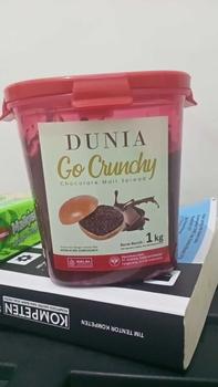Product Review of DUNIA G0 Crunchy Chocolate Malt Spread 1 kg from e**9 0