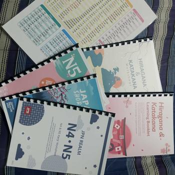 Product Review of Japanese Learning N4-5 Level Kanji Practice worksheet for writing, stroke order and meaning from I**y ** 0
