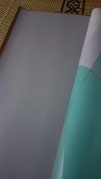 Product Review of Gold Border Frame Cellophane Wrapping Paper Kertas Bunga from e**y 0