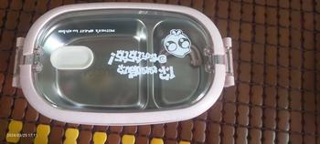 Product Review of Hộp Cơm Giữ Nhiệt Lúa Mạch 2 Tầng Ruột Inox 304 from C**y !** 2