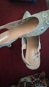 Product Review of Simoncelli Sepatu Wanita Heels Tali Belakang 5 Cm Heels Pesta Kondangan Kuliah High Heels Import HXT-14 High from S**g 0