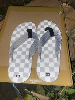 Product Review of [3]  Dép Xỏ Ngón Nam,Dép Tông,Dép Đi Biển Bề Mặt Hoạ Tiết Caro Kết Hợp Quai Dù Đế Cao Su Sandal depnamdep 2024 dép dibien depkep nam DéP Nhung from D**i h** m** t**. 0