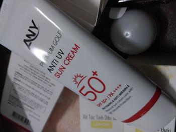 Product Review of MUA 2 Kem Chống Nắng ANY  PREMIUM GOLF ANTI UV TONE-UP SPF 50+/PA+++60ml-Nâng tông trắng hồng đẹp tự nhiên from M**k a** R**a 2**7 2