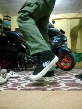 Product Review of Sepatu Sneakers Aeko Newtwoyers Blackwhite High Klasics Reflective from ⚡**⚡ 2