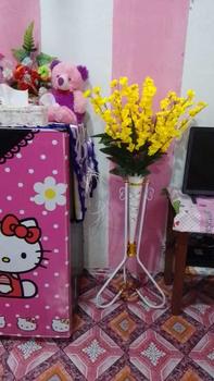 Product Review of bunga hias bunga pojok sakura mihua k 14 set pot besi BUNGA PELASTIK from M**5 0