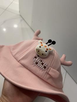 Product Review of Mũ Xô Tai Hươu Cao Cổ Dễ Thương Cho Bé, Mũ Ngư Dân Cotton Ngoài Trời Cho Trẻ Em, Bé Trai Và Bé Gái, Mũ Che Nắng Panama, Mùa Xuân Và Mùa Hè from T**g T**g 1