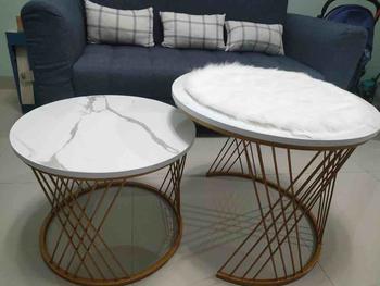 Product Review of Alula Meja Tamu Minimalis Meja Ruang Tamu Meja Aesthetic Meja Estetik Meja Bulat Meja Sofa from p**6 2