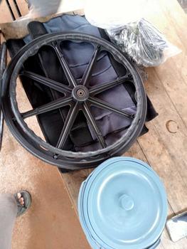 Product Review of รถเข็นผู้สูงอายุ wheelchair รถเข็นนั่งเข็มขัดนิรภัยแบบพับสำหรับผู้สูงอายุแบบพกพาการเดินทางน้ำหนักเบาเป็นพิเศษรถเข็นเบา รถเข็นช่วยเดินผู้สูงอายุ from m**8 3