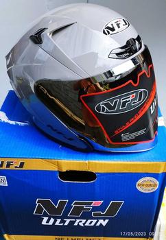 Product Review of HELM ALV ULTRON VISOR SILVER SNI ORIGINAL PRIA WANITA SNI from K**t B**🤪 0