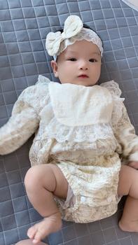 Product Review of Tất bốt len cổ ren cho bé gái sơ sinh 0-3y from N**c L** 0