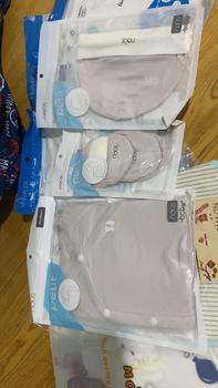 Product Review of [Nous]  Bộ sơ sinh dài cài lệch Nous màu ghi nhạt dành cho bé sơ sinh từ 3-5kg, gồm mũ và bao tay, bao chân. Chất peptit mềm mịn, co giãn tốt , thấm hút mồ hôi và kháng khuẩn cao. from L**o 0