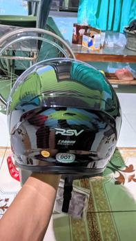 Product Review of HELM Half Face RSV NEW WINDTAIL CARBON GLOSSY  Motorcycle from в**g ƒ** 2