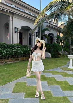 Product Review of Mũ nữ đi biển sợi đan viền ren tiểu thư đính ngọc sang chảnh chất mềm không sợ mất fom Voi Women from k**0 1