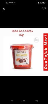 Product Review of DUNIA G0 Crunchy Chocolate Malt Spread 1 kg from R**i Z**a 0