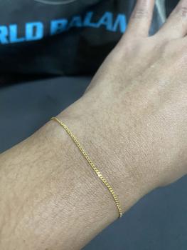 Product Review of 18K Cadena Dainty Bracelet from A**s C**p T**d 3