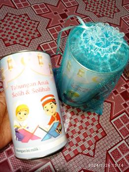 Product Review of 6 pcs souvenir celengan tinggi 14 cm diameter 8cm Anak-anak from K**i 1