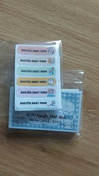 Product Review of Sét 100 tem STICKER cute in tên bé dán đồ dùng học tập from k**6 0