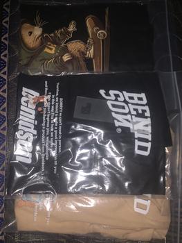 Product Review of BENIDSON Oversized Tshirt Cream Fun Holiday from I**9 0