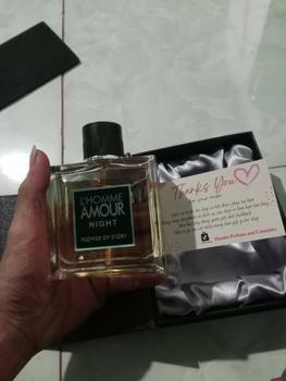 Product Review of [Siêu Phẩm] Nước Hoa Nam Cao Cấp L'homme Amour Night 100ml Hương Thơm Thanh Mát Cuốn Hút Say Đắm Lòng Nàng Perfume Xịt Thơm from n**t n** ❤**🩹 0