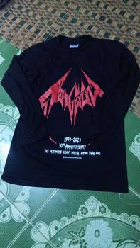 Product Review of เสื้อดอนผีบิน สกรีนหน้า-หลัง ไม่มีลายแขน แขนยาวดอนผีบิน from อ**ต 0