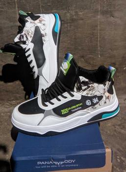 Product Review of Sepatu Pria Casual Kekinian Fashion Bertali Modis Sneakers Sepatu Cowok Dewasa Kasual Snekers HangOut Musim panas from A**i X**🗿 0