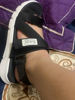 Product Review of Sandal Buenas 2828 nam nữ đế cao 3cm nhẹ êm - dép quai hậu quai chéo đi học, đi làm, đi chơi from _**w 1