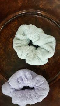 Product Review of Dây buộc tóc phối vải lông trơn Voi Chun Nhung Nữ Đẹp from u**e 1