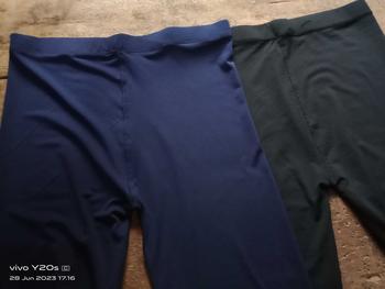 Product Review of 3 PCS LEGGING 3/4 RAYON PREMIUM (Bahan Kaos) Wanita Celana Panjang Pendek from @**@ 0
