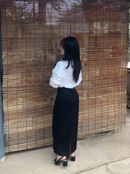 Product Review of Chấn váy chữ A dáng suông dài xẻ tà sau, chân váy bút chì nữ, váy thiết kế women from M**h T** ** 0