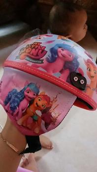 Product Review of HELM RETRO CHIPS ANAK CUSTOM NAMA KARAKTER LITTEL PONY UNTUK USIA 1 2 3 4 5 TAHUN LUCU from @**a 0