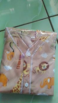 Product Review of Belovya Bajur Tidur Anak Laki-laki Tanpa kerah Usia 1-12 Tahun Minizoecoko Katun from L**a 1