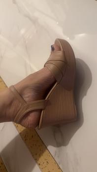 Product Review of Giày sandal đế xuồng ️Freeship️ sandal quai ngang 9p siêu xinh. ĐỘC QUYỀN BỞI SHE SHOES - SDX09055 from T**ỳ T**g 0