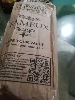 Product Review of Fameux Paket Whitening Body Cream 500ml + Brightening Body Serum from 🦋**💙 2