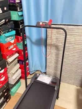 Product Review of Folding Electric Treadmill with Armrests & Remote Control, Speeds 1-10km/h - 3.5HP Step Machine, 3 Year Warranty 3.5HP electric treadmilll exercise,1-10KM/H Different speed adjustment walking pad foldable treadmill, LED Electric from c**a 1