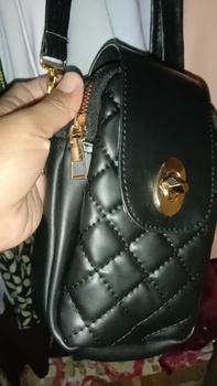 Product Review of HM - Tas Selempang Wanita Tas Hp Tas Wanita Bahan Kulit Motif Jahit Terbaru 2023 Tas Kulit PU from ** ** ** A** 0