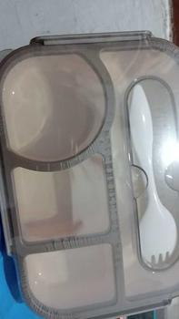 Product Review of LUNCH BOX 3 & 4 SEKAT FREE SPORK I LUNCH BOX BPA FREE I KOTAK BEKAL DENGAN SEKAT from M**i 0