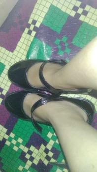 Product Review of Sepatu loafers wanita sepatu Loly MJ Hitam Putih Shoes Sandal Sendal fantofel  korea from p**y 0
