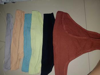 Product Review of KI COD 6PCS  NEW Women Underwear T-back Seamless Panties G-Strings Sexy Panty 221# Cotton Spandex Womenswear Solid from A**l C**z 1