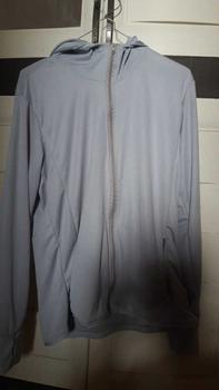 Product Review of jaket mesh ( dry fit) anti sinar UV pria & wanita Nyaman Abu Sport Sports Outerwear & Hoodies Peter Pan Collar Pink jogging outfit Pakaian from i**a 0