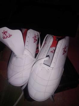 Product Review of Sepatu Futsal RAF White Red XERACION ONE Dewasa" sepatufutsal c it Semua musim Pink sepatu  futsal sepatu futsal decit sepatu  futsal sepatu  ori from A**r c** 0