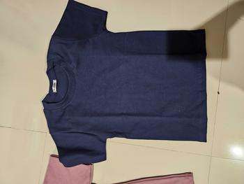 Product Review of เสื้อยืดคอกลมผ้าร่อง2x2 พรีเมี่ยมใส่สบาย from u**2 2
