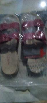 Product Review of LUOFU E 7188 -B2K5WS SIZE 36-40  l Sandal Selop ban 2 jelly wanita l Sendal kokop cewek impor from u**6 0