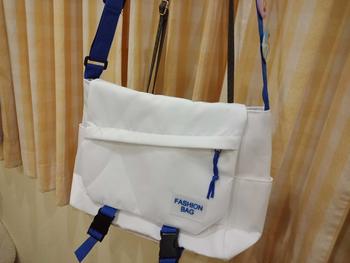 Product Review of กระเป๋า Messenger สำหรับผู้ชาย สไตล์สตรีท Ins สไตล์เครื่องมือ สไตล์ญี่ปุ่น ลำลอง ความจุมาก กระเป๋าสะพายไหล่ ดีไซน์ไม่ซ้ำใคร อินเทรนด์ from B**A 0