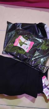 Product Review of Legging HIgh Waist Flace Tebal - Super Lembut - Bawahan Wanita Melar Panjang Celana Hitam from E**1 1