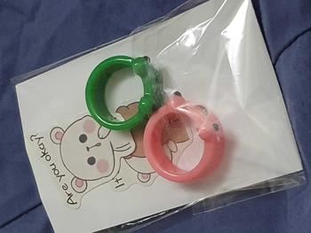 Product Review of Nhẫn Resin Hình Ếch Hoạt Hình Cute Cho Nam Nữ LB101 from c**s w**🐻 0