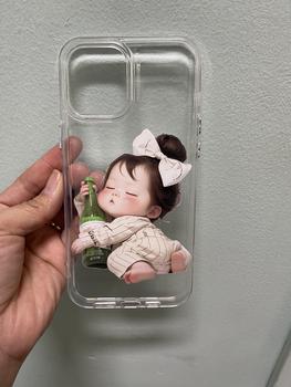 Product Review of Ốp Không Gian Trong Suốt, Dành Cho iPhone 16 Pro Max, 11, 15promax, 14, 13, 12, 7Plus, X, XS Max, 8, 7, Thiết Kế Cô Gái Ngủ, Ốp Chống Sốc from N**c B**h L** 0