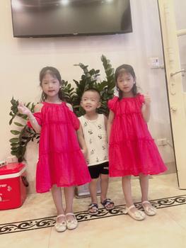 Product Review of Váy bé gái / Váy tơ nhăn bồng bềnh from H** H**g 1
