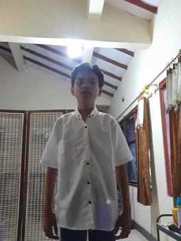 Product Review of PAKET 2 PCS KEMEJA PRIA POLOS LENGAN PENDEK SLIMFIT KATUN PREMIUM from U**7 0