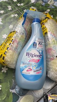 Product Review of Xịt Thơm Quần Áo Hygiene Nước Xịt Vải Ủi Đồ Khử Mùi Ẩm Mốc Chai 550ml Làm Sạch from P**c H** 0